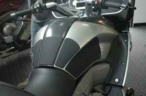 BMW K1600 Tank Grips Pannier Covers Combo Kit Snake Skin Tank Grip Pads