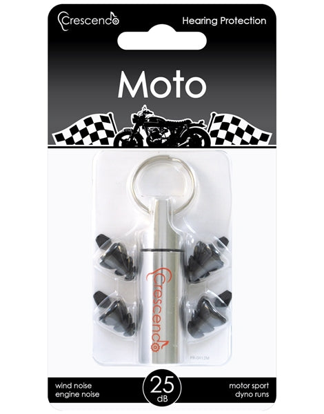 Bouchons d'oreille Crescendo Moto - Atténuation