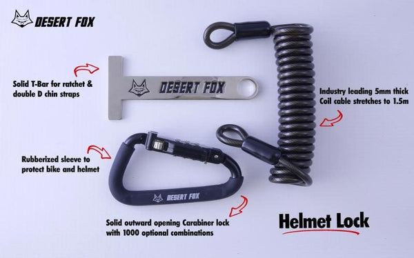 Desert Fox Helmet & Gear lock