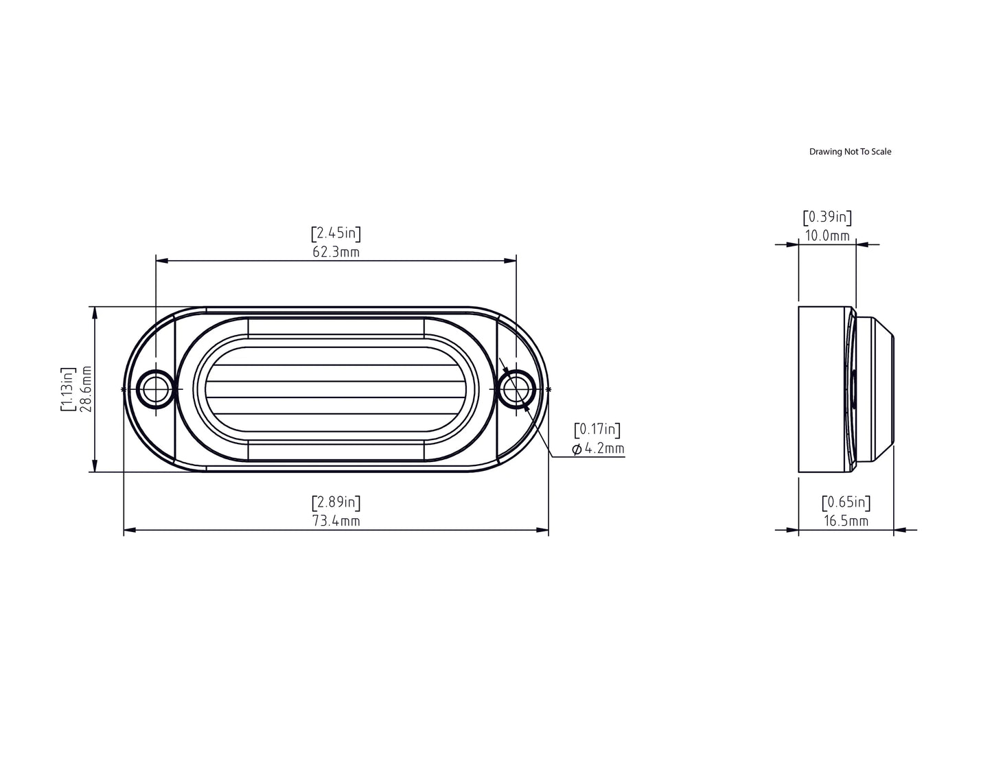 DENALI T3 Modular Switchback Signal Pods | Rear