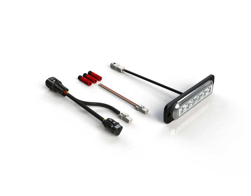 DENALI DRL Daytime Running Lights with Universal Offset Mounting Kit | Amber or White