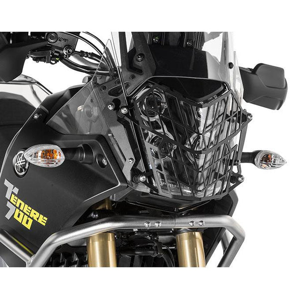 Headlight Guard Black Quick-Release - Yamaha Tenere 700