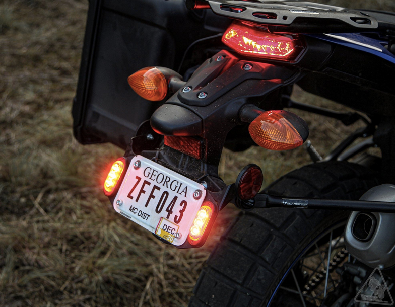 DENALI License Plate Mount For T3 Signal Pods