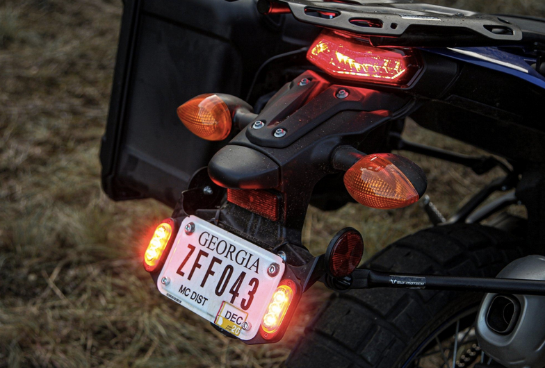 DENALI License Plate Mount For T3 Signal Pods