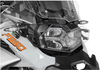 Headlight Guard Clear Quick-Release - BMW F850GSA