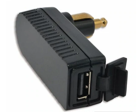 USB Charger Right Angle with DIN Connector for Accessory Socket