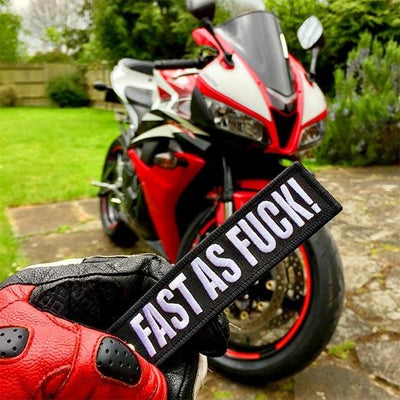 FAST AS FUCK! - Motorcycle Keychain
