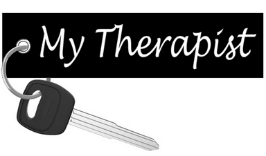 My Therapist - Motorcycle Keychain