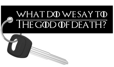 God of Death - Motorcycle Keychain