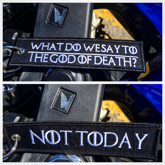 God of Death - Motorcycle Keychain
