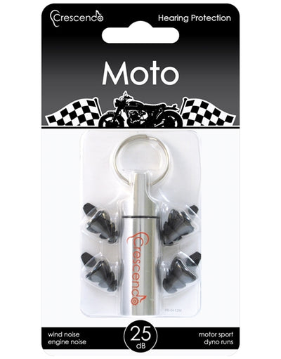 Crescendo Moto Ear Plugs - Attenuation